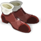Brown Varnished Shoes