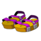 Purple Piwi Sandals