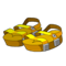 Yellow Piwi Sandals
