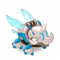 Almond and Turquoise Rhineetle