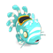 Aquamarine and Ivory Seemyool