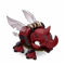 Crimson and Ebony Rhineetle