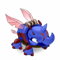 Sapphire and Crimson Rhineetle