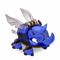 Sapphire and Ebony Rhineetle